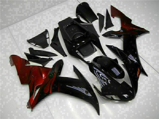 ABS Plastica & Carenatura Yamaha R1 02-03 - Nero ABS Plastica & Carenatura Yamaha R1 02-03 - Nero