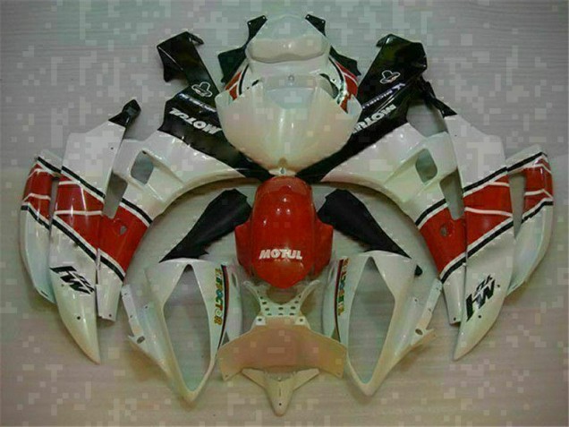 ABS Plastica & Carenatura Yamaha R6 06-07 - Rosso Bianco ABS Plastica & Carenatura Yamaha R6 06-07 - Rosso Bianco