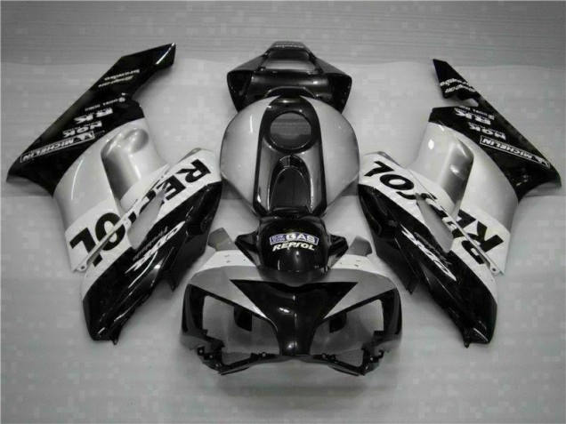 ABS Plastica & Carene Honda CBR 1000 RR 04-05 - Nero Argento Repsol