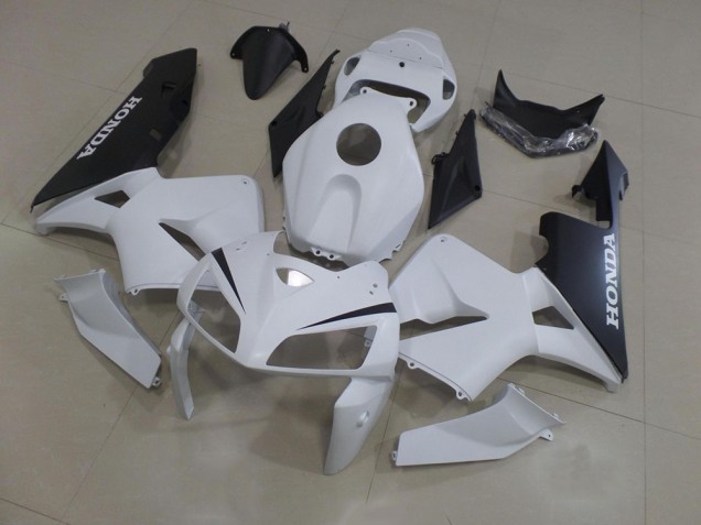ABS Plastica & Carene Honda CBR 600 RR 05-06 - Bianco Nero ABS Plastica & Carene Honda CBR 600 RR 05-06 - Bianco Nero