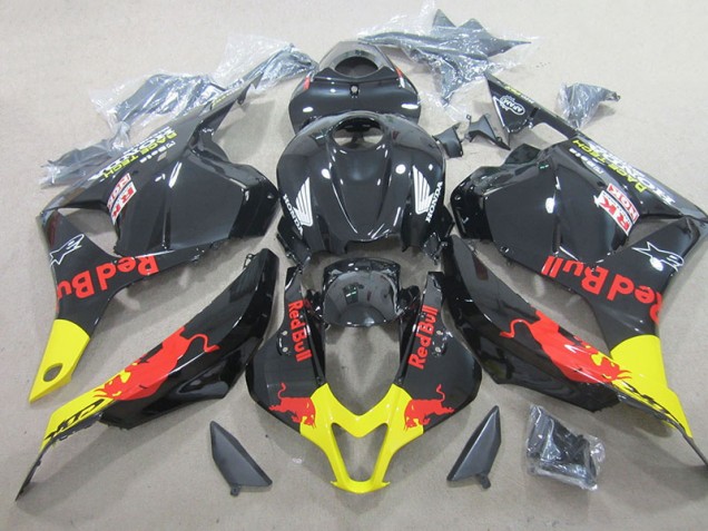 ABS Plastica & Carene Honda CBR 600 RR 09-12 - Nero Red Bull ABS Plastica & Carene Honda CBR 600 RR 09-12 - Nero Red Bull
