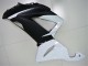 ABS Plastica & Carene Kawasaki ZX6R 13-18 - Bianco Nero ABS Plastica & Carene Kawasaki ZX6R 13-18 - Bianco Nero
