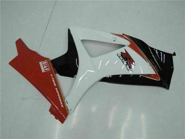 ABS Plastica & Carene Suzuki GSXR 1000 K7 07-08 - Rosso Bianco ABS Plastica & Carene Suzuki GSXR 1000 K7 07-08 - Rosso Bianco
