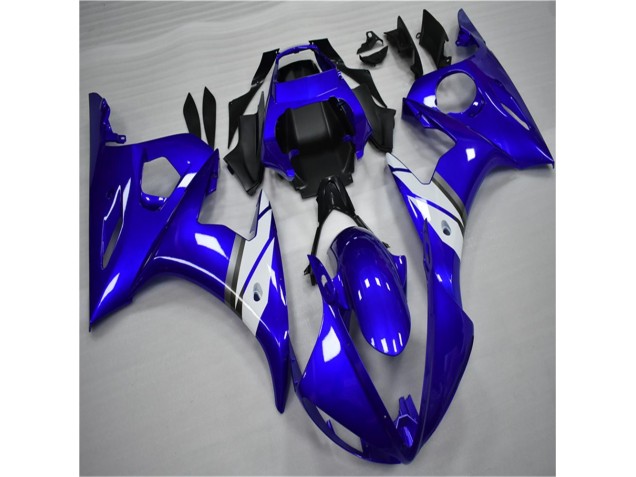 ABS Plastica & Carene Yamaha R6 03-05 - Blu Bianco
