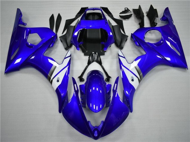 ABS Plastica & Carene Yamaha R6 03-05 - Blu Bianco