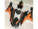 ABS Plastica & Carene Yamaha R6 06-07 - Arancia Nero ABS Plastica & Carene Yamaha R6 06-07 - Arancia Nero