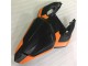 ABS Plastica & Carene Yamaha R6 06-07 - Arancia Nero ABS Plastica & Carene Yamaha R6 06-07 - Arancia Nero