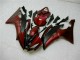 ABS Plastica & Carene Yamaha R6 08-16 - Rosso Nero ABS Plastica & Carene Yamaha R6 08-16 - Rosso Nero