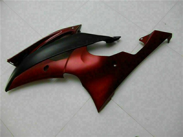 ABS Plastica & Carene Yamaha R6 08-16 - Rosso Nero ABS Plastica & Carene Yamaha R6 08-16 - Rosso Nero