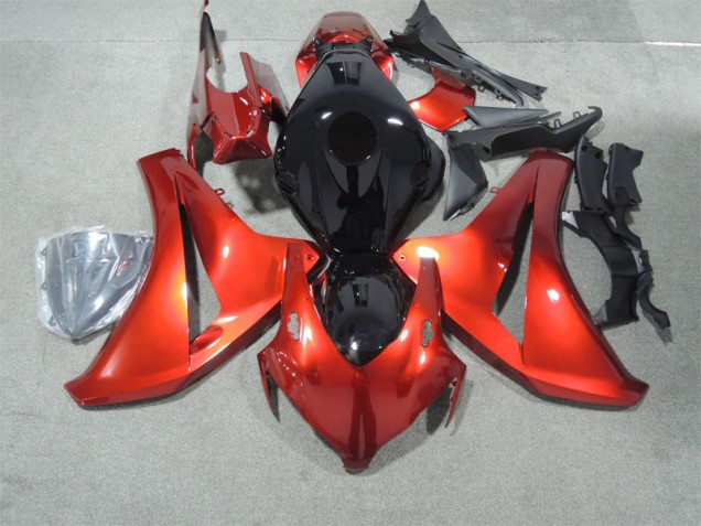 ABS Plastica Honda CBR 1000 RR 08-11 - Nero Rosso ABS Plastica Honda CBR 1000 RR 08-11 - Nero Rosso