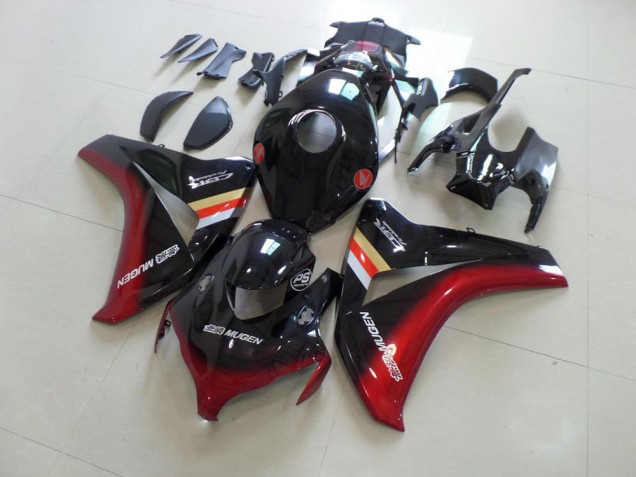 ABS Plastica Honda CBR 1000 RR 08-11 - Nero Rosso Mugen ABS Plastica Honda CBR 1000 RR 08-11 - Nero Rosso Mugen