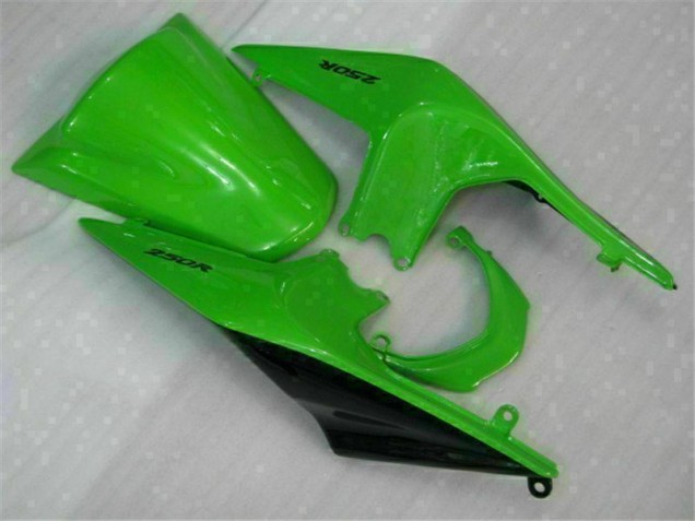 ABS Plastica Kawasaki EX250 08-12 - Verde Nero Ninja ABS Plastica Kawasaki EX250 08-12 - Verde Nero Ninja