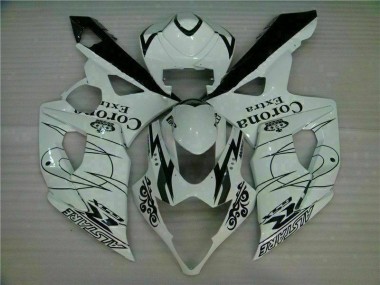 ABS Plastica Suzuki GSXR 1000 K5 05-06 - Bianco