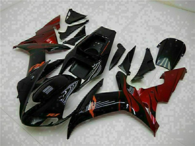 ABS Plastica Yamaha R1 02-03 - Nero ABS Plastica Yamaha R1 02-03 - Nero