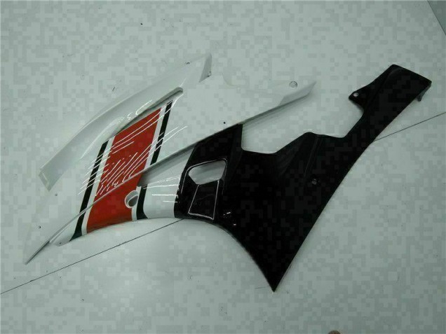 ABS Plastica Yamaha R6 06-07 - Rosso Bianco ABS Plastica Yamaha R6 06-07 - Rosso Bianco