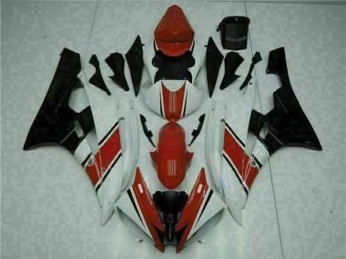 ABS Plastica Yamaha R6 06-07 - Rosso Bianco