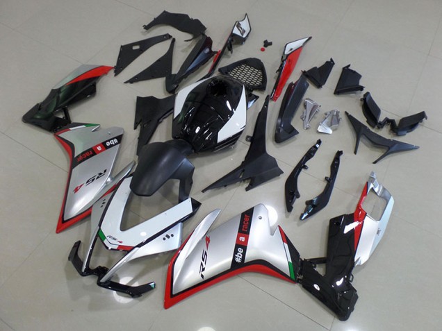 Carena Aprilia RS4 50 125 11-18 - Nero Argento Rosso