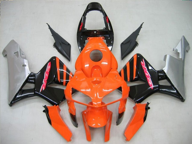 Carena Honda CBR 600 RR 05-06 - Arancia Nero Carena Honda CBR 600 RR 05-06 - Arancia Nero