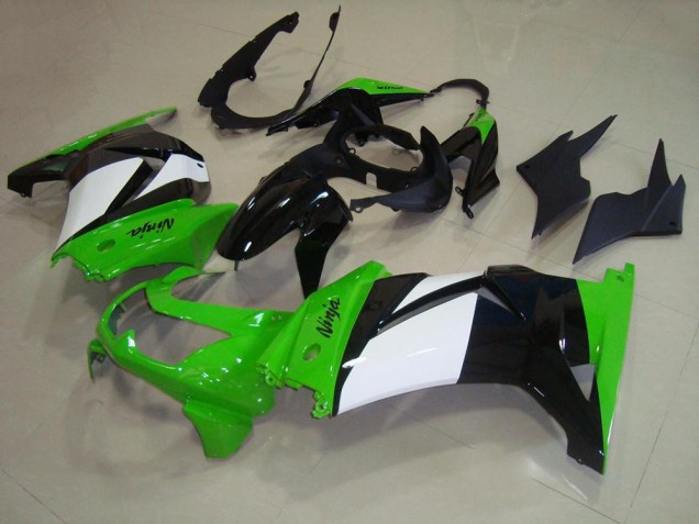 Carena Kawasaki ZX 250R 08-12 - Verde Bianco Nero Carena Kawasaki ZX 250R 08-12 - Verde Bianco Nero