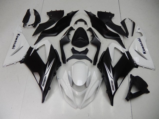 Carena Kawasaki ZX6R 13-18 - Nero Bianco Carena Kawasaki ZX6R 13-18 - Nero Bianco