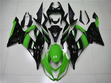 Carena Kawasaki ZX6R 13-18 - Verde Nero