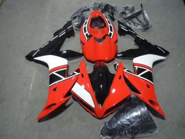 Carena Yamaha R1 04-06 - Rosso Bianco Nero