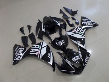 Carena Yamaha R1 09-11 - Nero Bianco Fiat