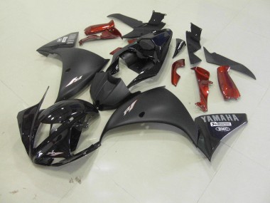 Carena Yamaha R1 12-14 - Nero Opaco