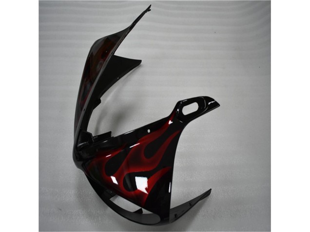 Carena Yamaha R6 03-05 - Nero Rosso Fiamma Carena Yamaha R6 03-05 - Nero Rosso Fiamma