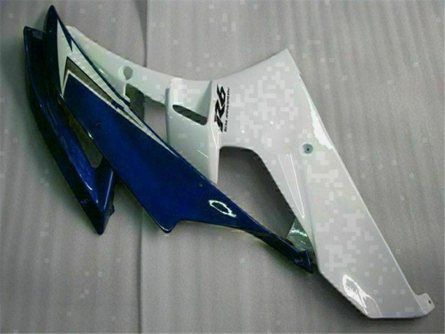 Carena Yamaha R6 06-07 - Bianco Blu