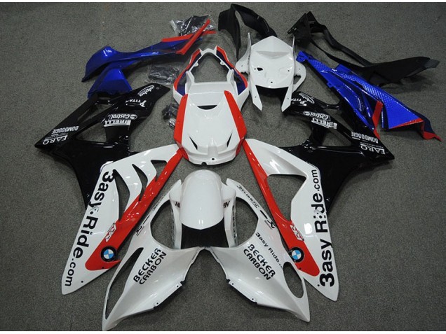 Carene BMW S1000RR 09-14 - Bianco Blu Rosso Carene BMW S1000RR 09-14 - Bianco Blu Rosso