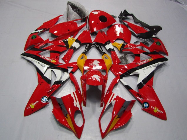 Carene BMW S1000RR 09-14 - Rosso Bianco Carene BMW S1000RR 09-14 - Rosso Bianco
