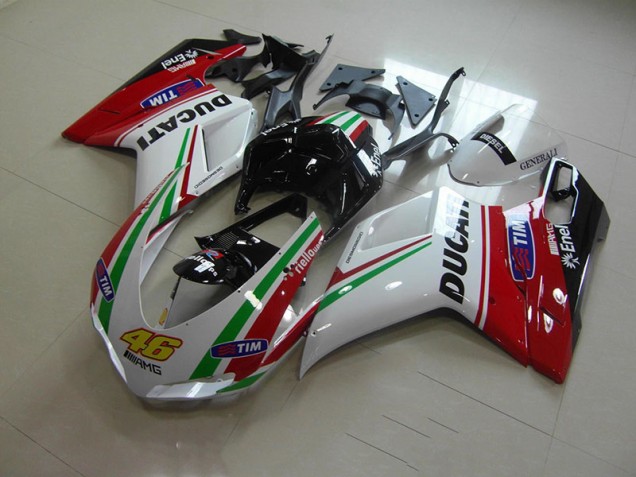 Carene Ducati 1098 07-14 - Bianco Rosso 46 Carene Ducati 1098 07-14 - Bianco Rosso 46