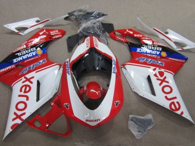 Carene Ducati 1098 07-14 - Bianco Rosso Xerox