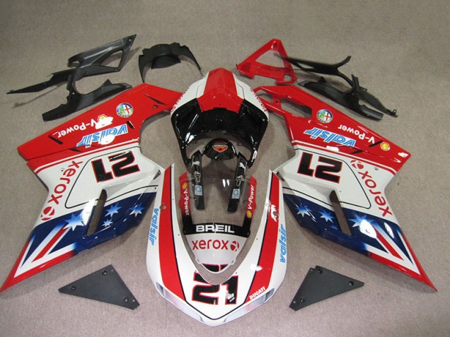 Carene Ducati 1098 07-14 - Rosso Bianco Breil Xerox 21 Carene Ducati 1098 07-14 - Rosso Bianco Breil Xerox 21