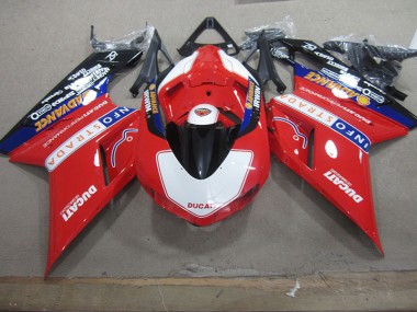 Carene Ducati 1098 07-14 - Rosso Bianco Info Strada