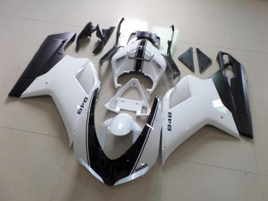 Carene Ducati 848 1098 1198 07-14 - Bianco & Nero Banda