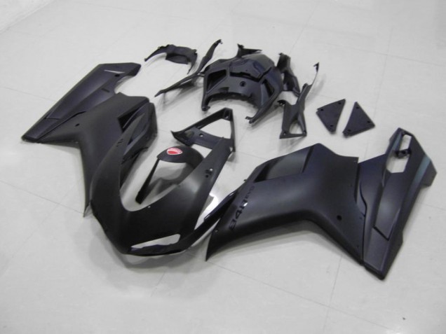 Carene Ducati 848 1098 1198 07-14 - Nero Opaco Nero Adesivo Carene Ducati 848 1098 1198 07-14 - Nero Opaco Nero Adesivo
