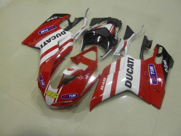 Carene Ducati 848 1098 1198 07-14 - Rosso 46 Carene Ducati 848 1098 1198 07-14 - Rosso 46