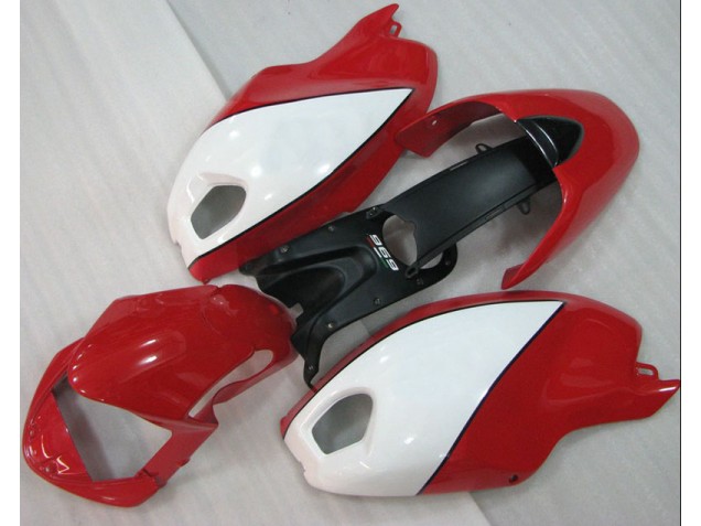 Carene Ducati Monster 696 08-12 - Rosso Bianco Carene Ducati Monster 696 08-12 - Rosso Bianco