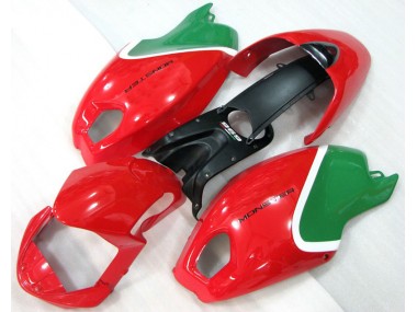 Carene Ducati Monster 696 08-12 - Rosso Verde Monster