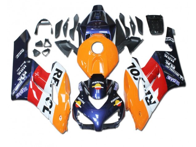 Carene Honda CBR 1000 RR 04-05 - Arancia Rosso Blu Repsol Carene Honda CBR 1000 RR 04-05 - Arancia Rosso Blu Repsol