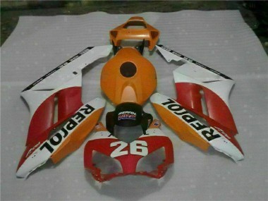 Carene Honda CBR 1000 RR 04-05 - Arancia Rosso Repsol 26