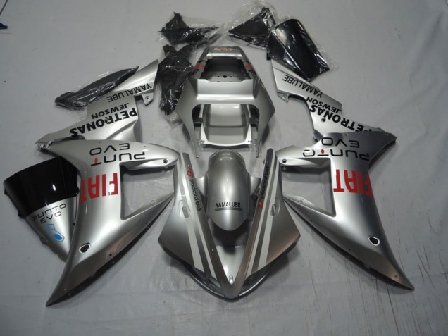 Carene Honda CBR 1000 RR 04-05 - Argento Rosso Fiat Carene Honda CBR 1000 RR 04-05 - Argento Rosso Fiat