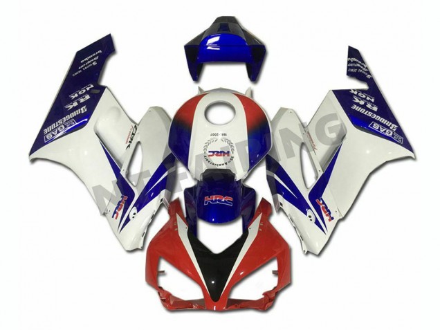 Carene Honda CBR 1000 RR 04-05 - Bianco Blu Rosso