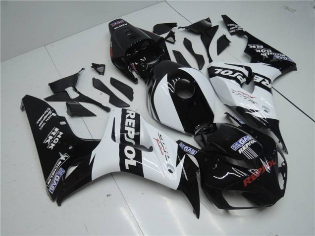 Carene Honda CBR 1000 RR 04-05 - Bianco Repsol Nero Carene Honda CBR 1000 RR 04-05 - Bianco Repsol Nero