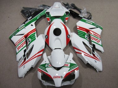 Carene Honda CBR 1000 RR 04-05 - Bianco Rosso Castrol