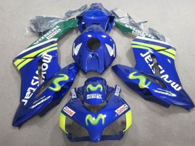 Carene Honda CBR 1000 RR 04-05 - Blu Movistar Castrol