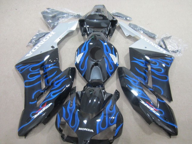 Carene Honda CBR 1000 RR 04-05 - Nero Blu Fiamma