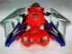 Carene Honda CBR 1000 RR 04-05 - Rosso Argento Blu Carene Honda CBR 1000 RR 04-05 - Rosso Argento Blu